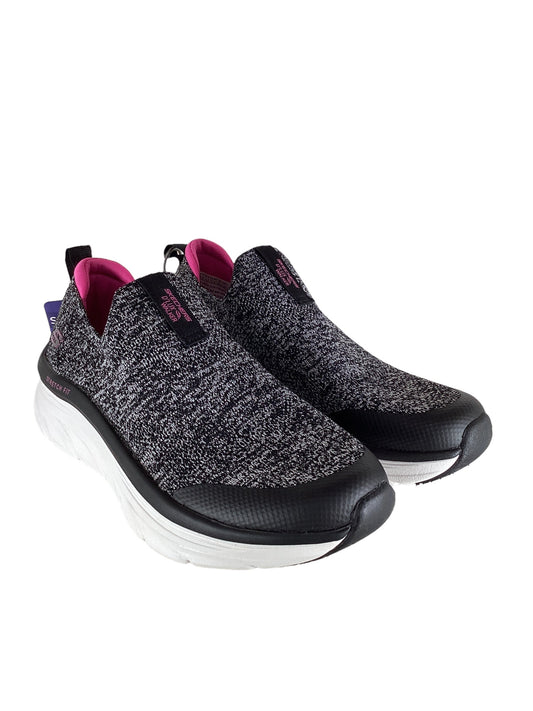 Grey Shoes Sneakers Skechers, Size 7.5