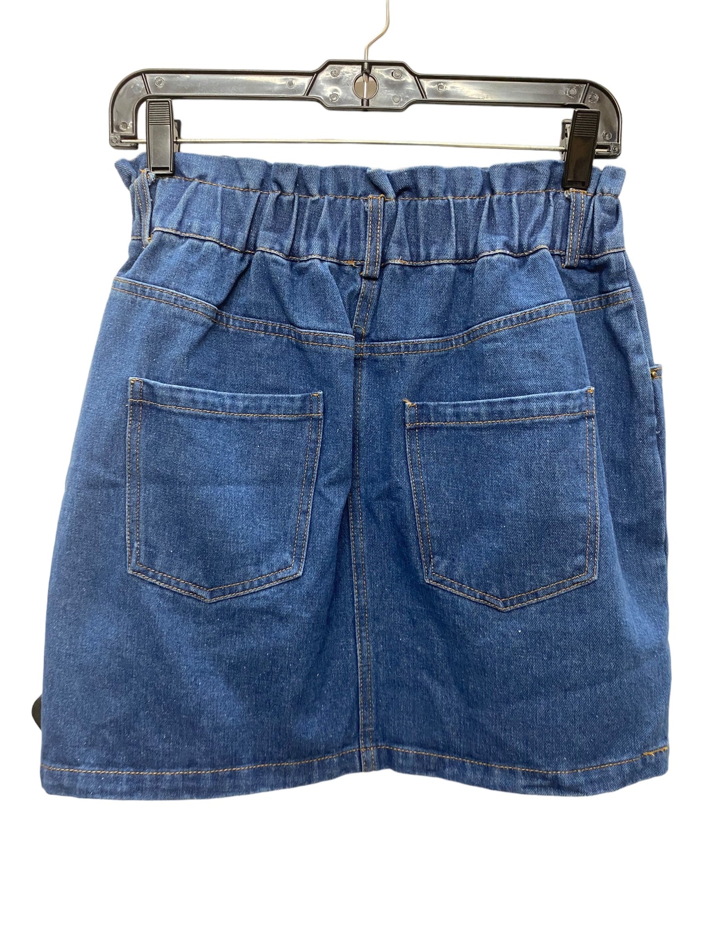 Blue Denim Skirt Mini & Short Entro, Size S