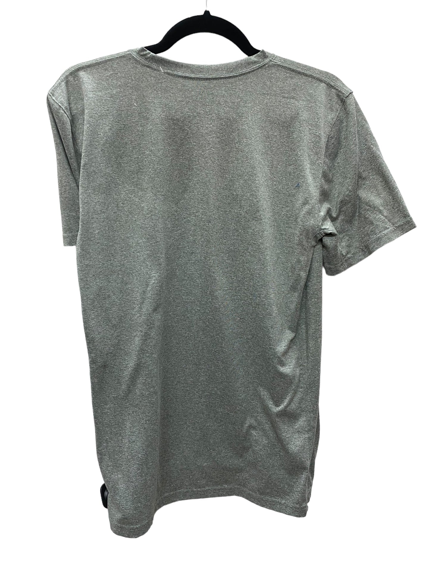 Grey Top Short Sleeve Basic Nike Apparel, Size M