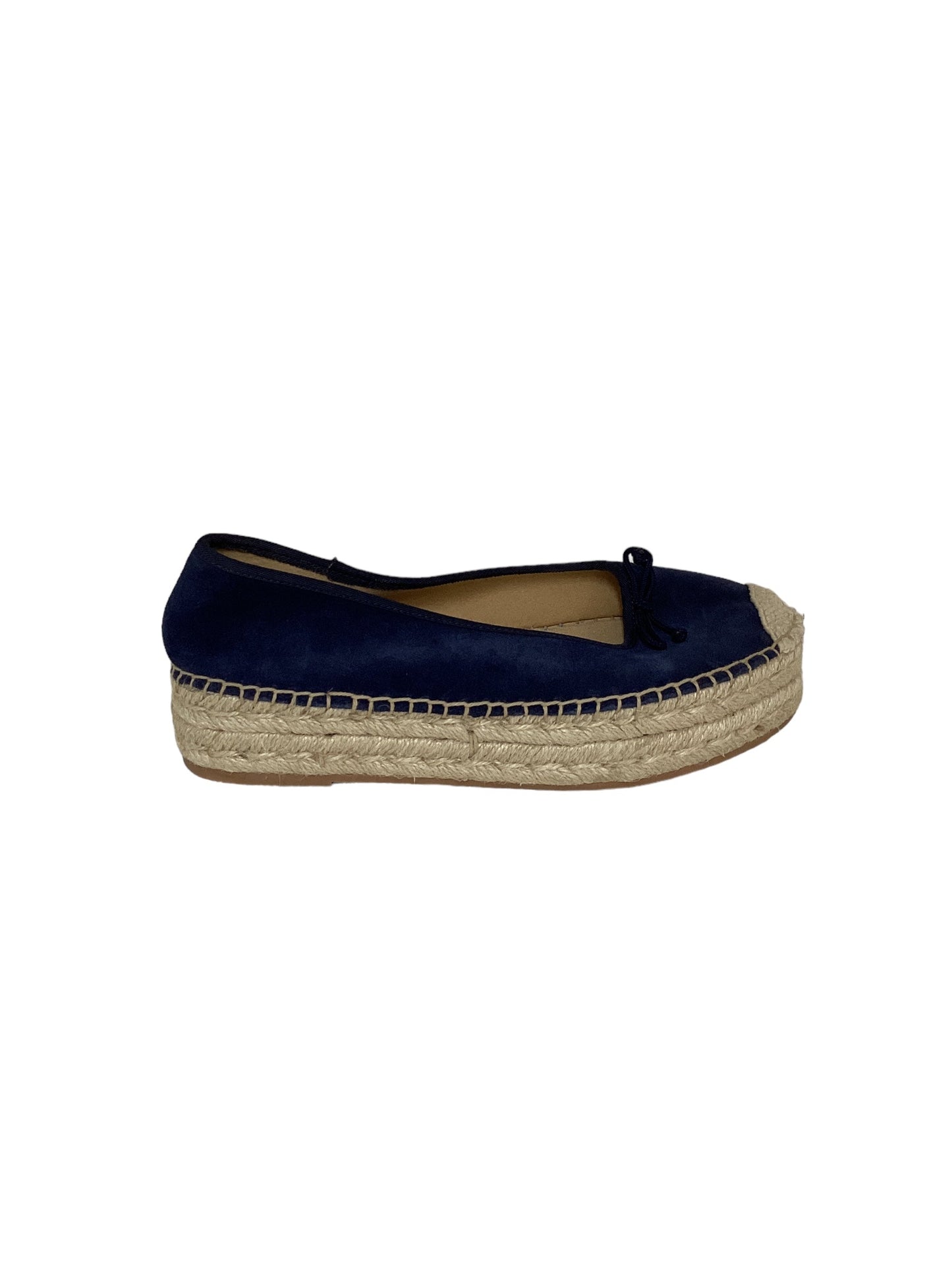 Shoes Heels Platform By Talbots In Blue, Size: 7