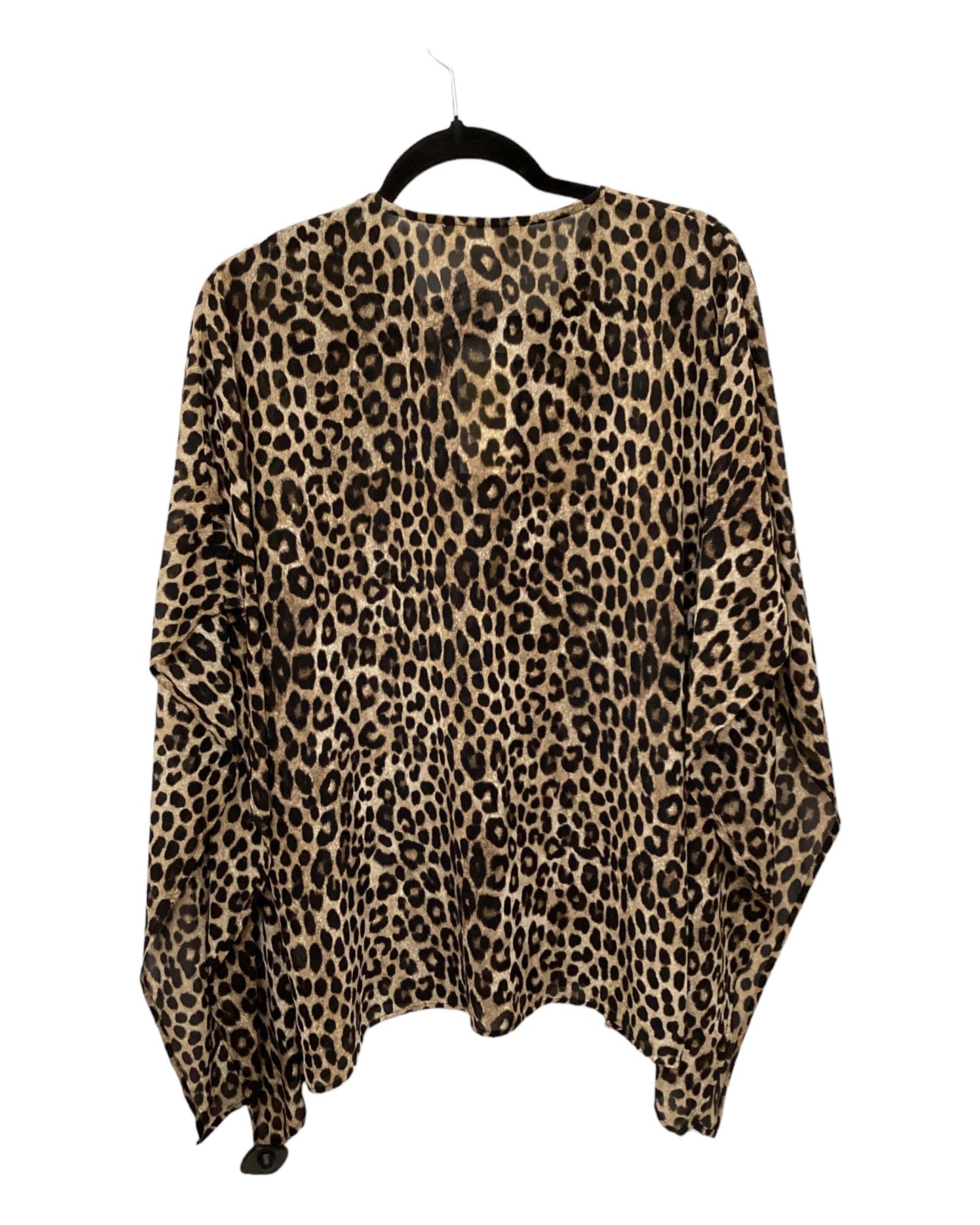 Shawl By Michael By Michael Kors In Animal Print, Size: S