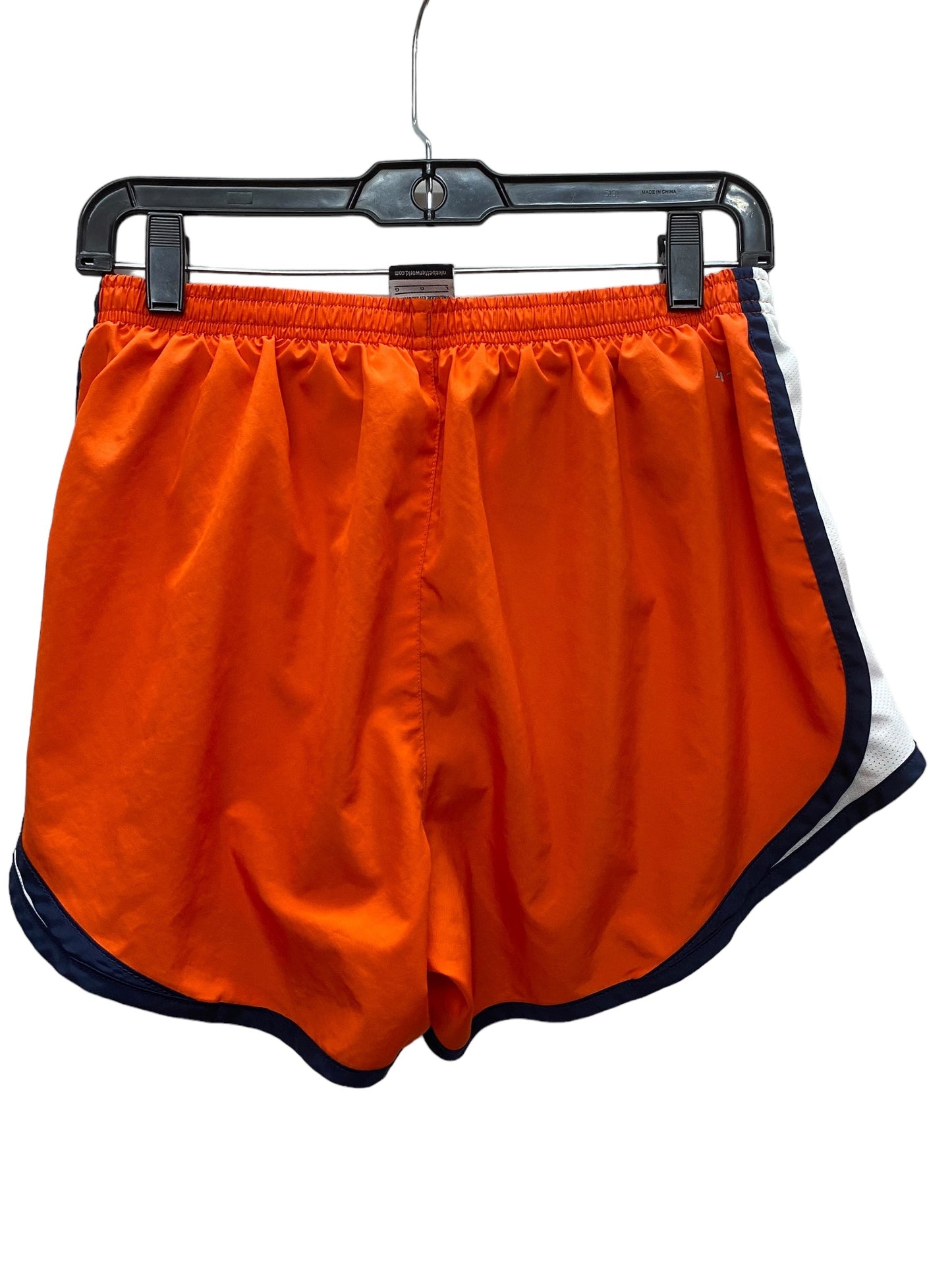 Athletic Shorts By Nike Apparel In Orange, Size: L