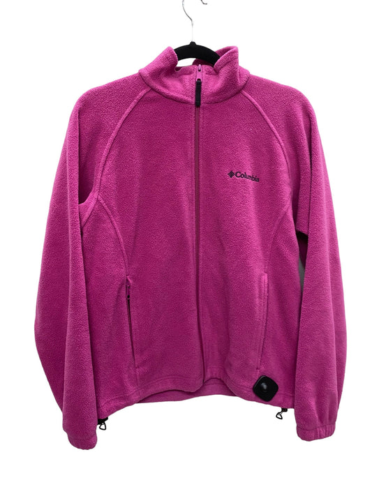 Athletic Jacket By Columbia In Purple, Size: M