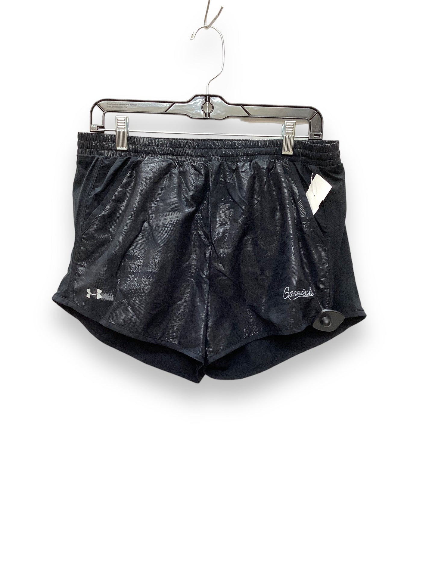 Athletic Shorts By Under Armour In Black, Size: L