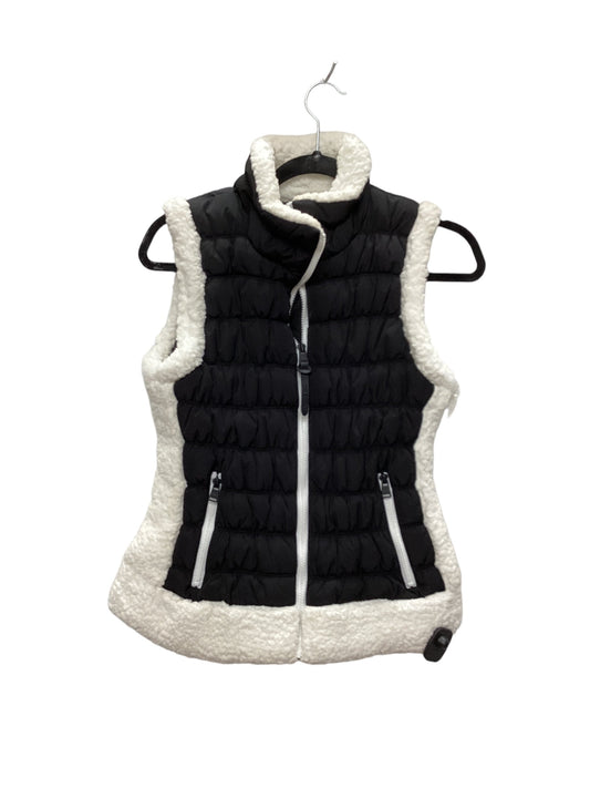 Vest Faux Fur & Sherpa By Calvin Klein In Black, Size: M