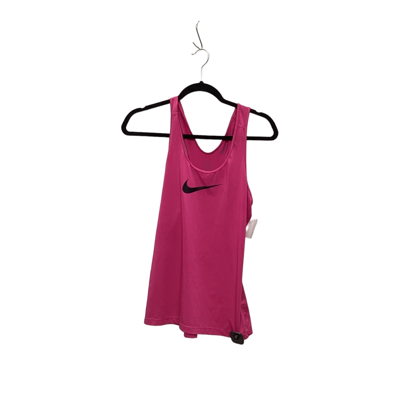 Athletic Tank Top By Nike Apparel In Pink, Size: M