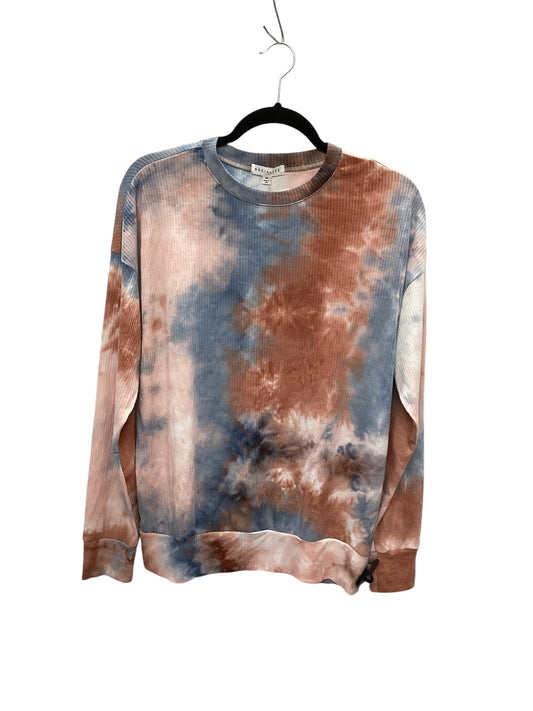 Top Long Sleeve By Socialite In Tie Dye Print, Size: Xs