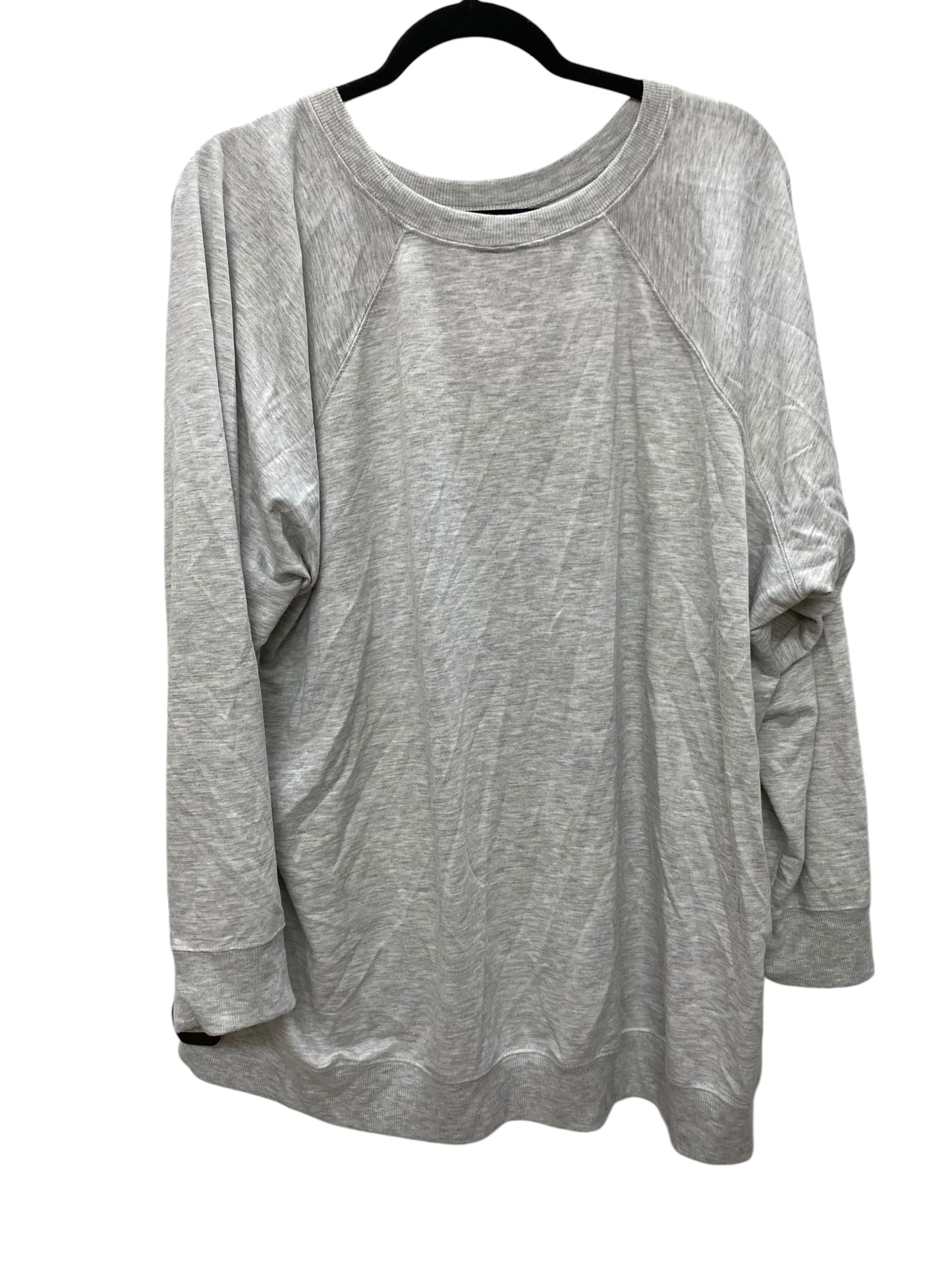 Top Long Sleeve By Torrid In Grey, Size: 4