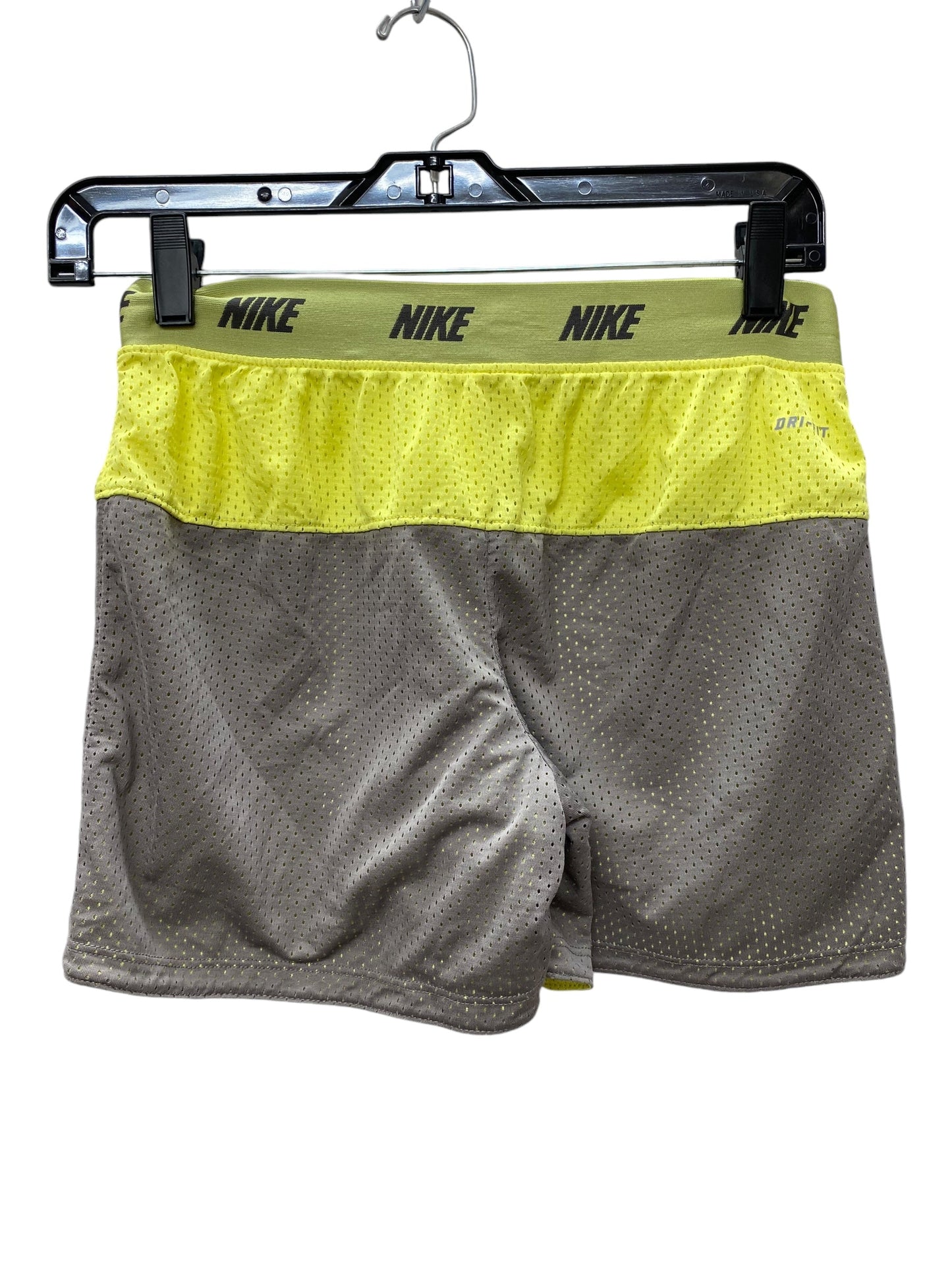 Athletic Shorts By Nike Apparel In Green, Size: L