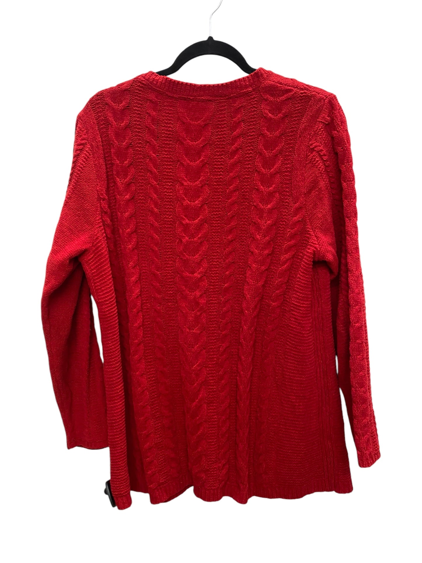 Sweater By J. Jill In Red, Size: M