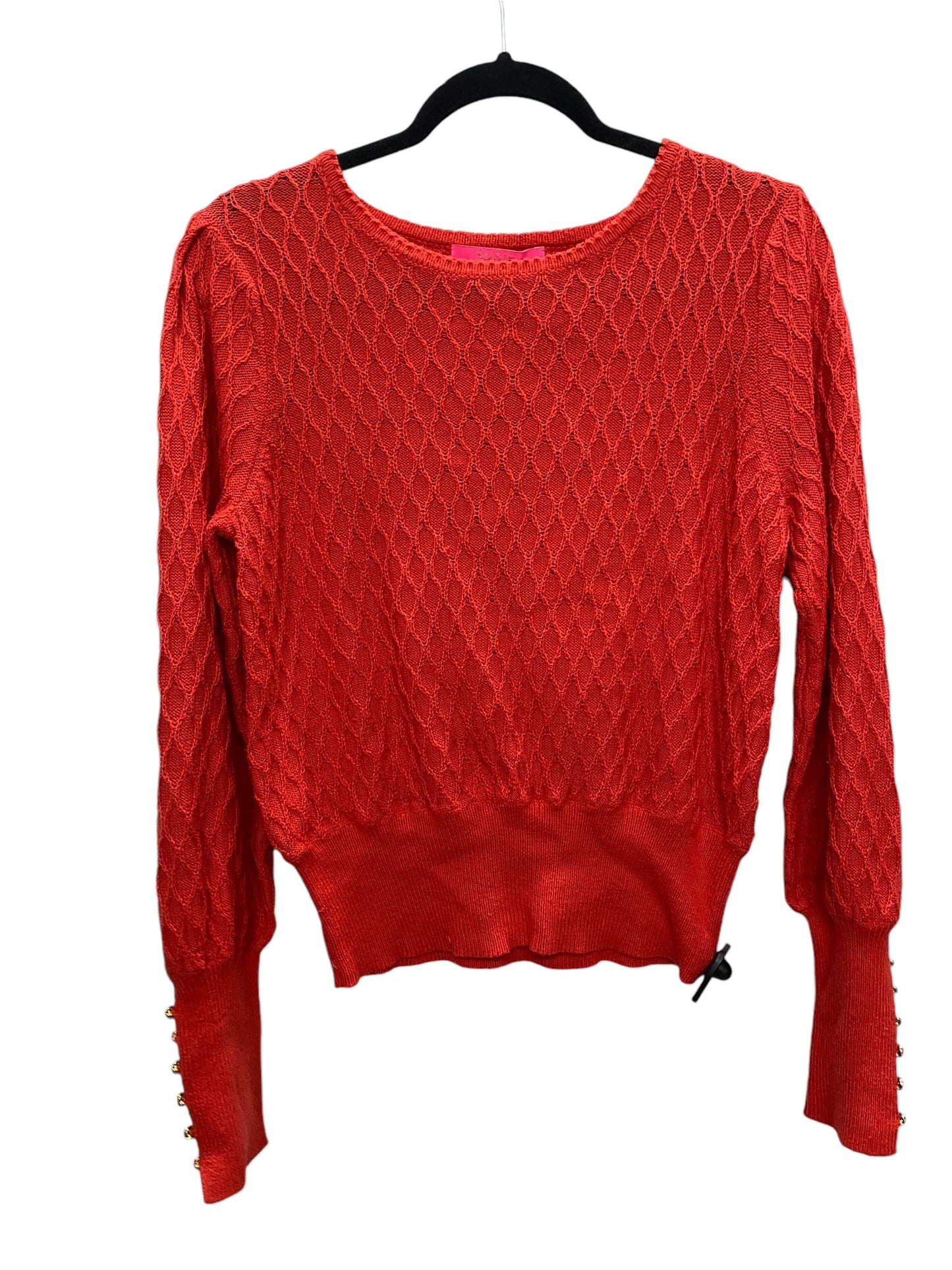 Sweater By Lilly Pulitzer In Red, Size: M