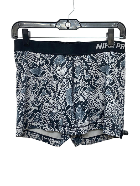 Athletic Shorts By Nike Apparel In Snakeskin Print, Size: L