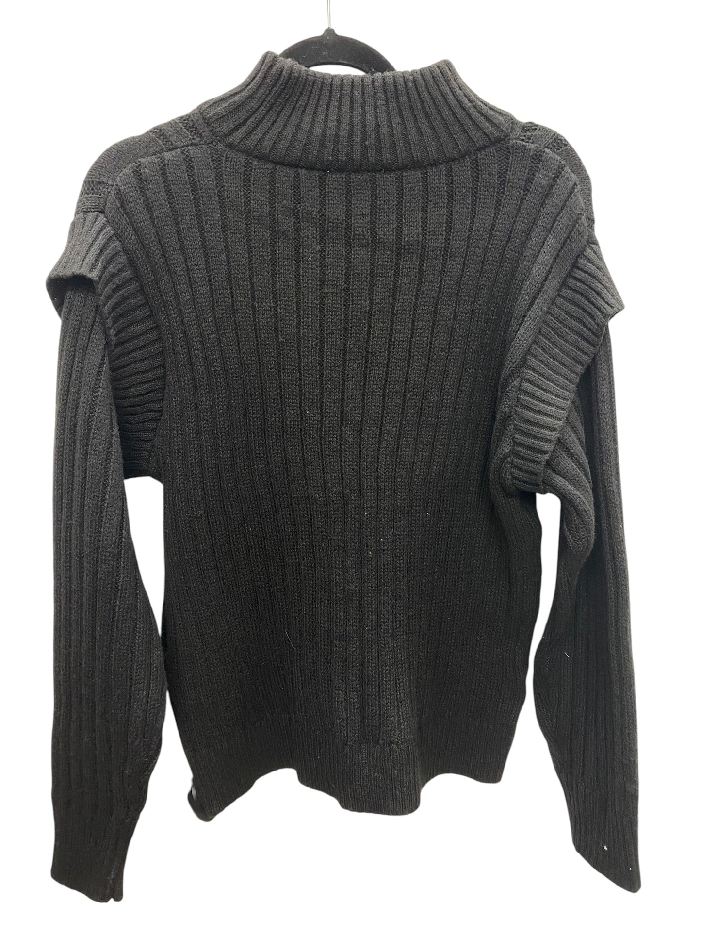 Sweater By Time And Tru In Black, Size: M