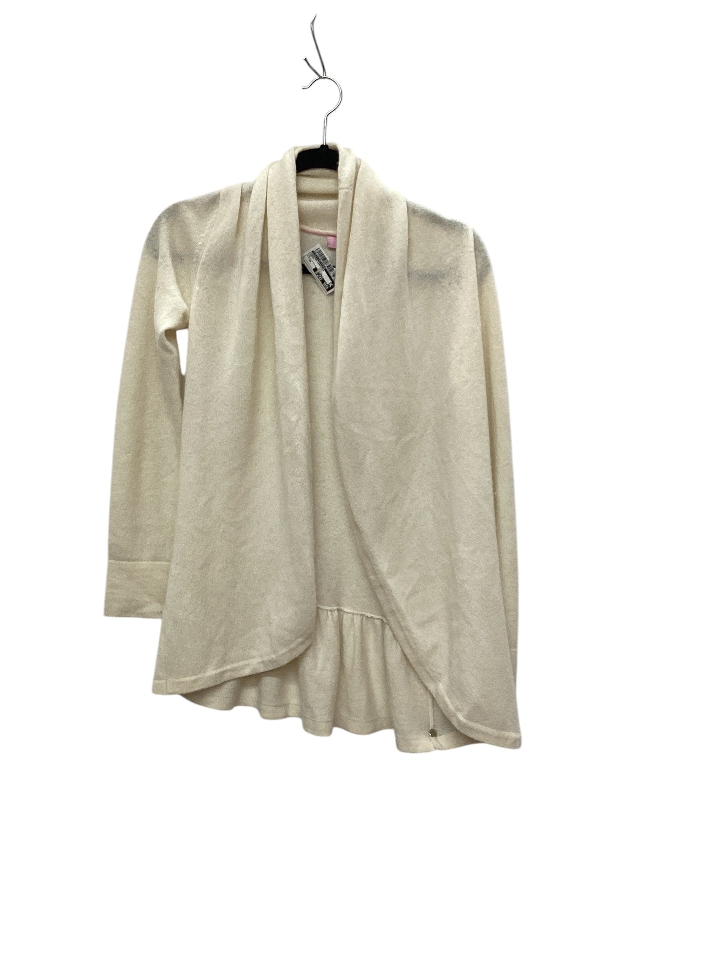 Sweater Cardigan By Lilly Pulitzer In Cream, Size: Xs