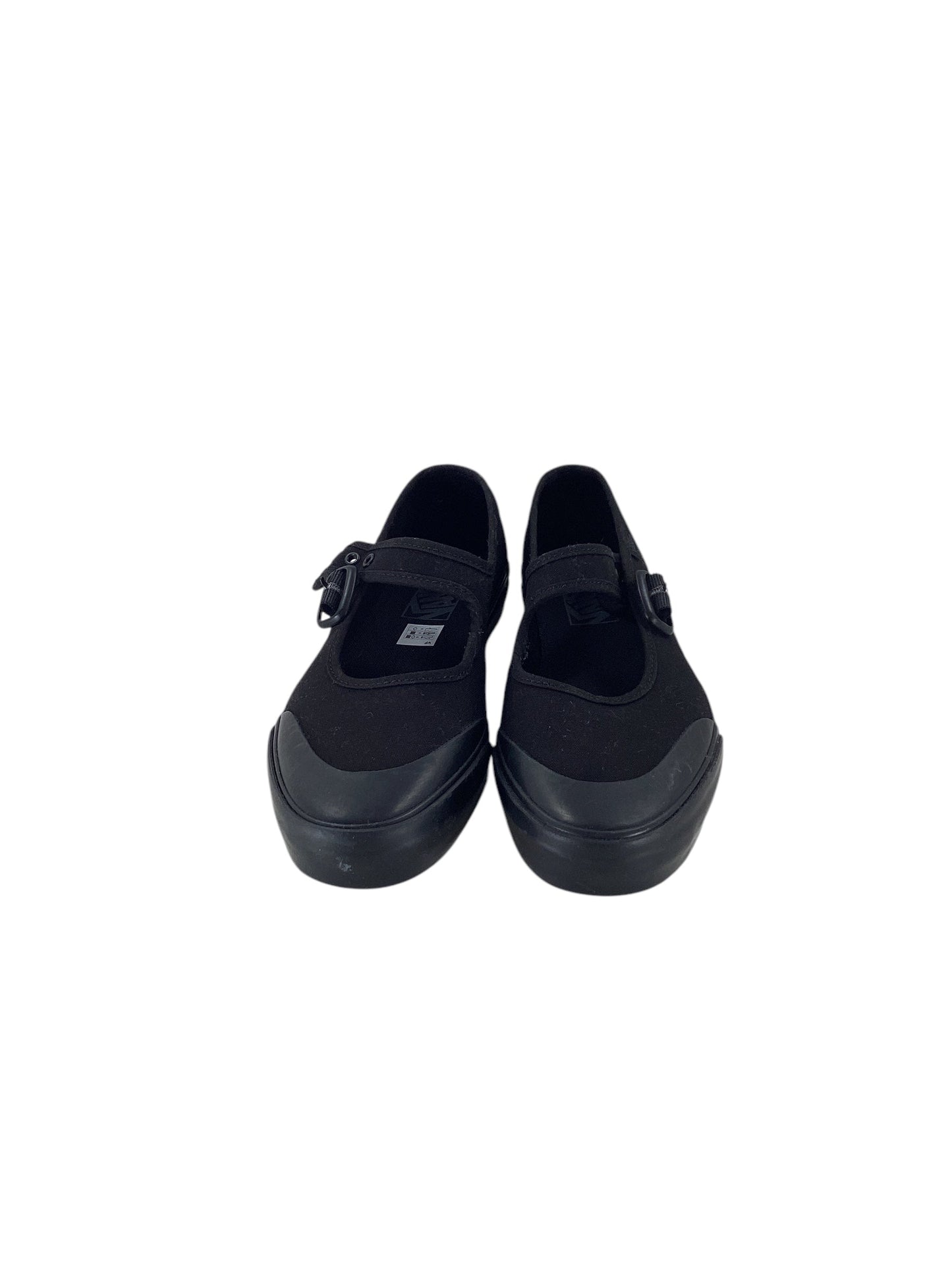 Shoes Flats By Vans In Black, Size: 7.5