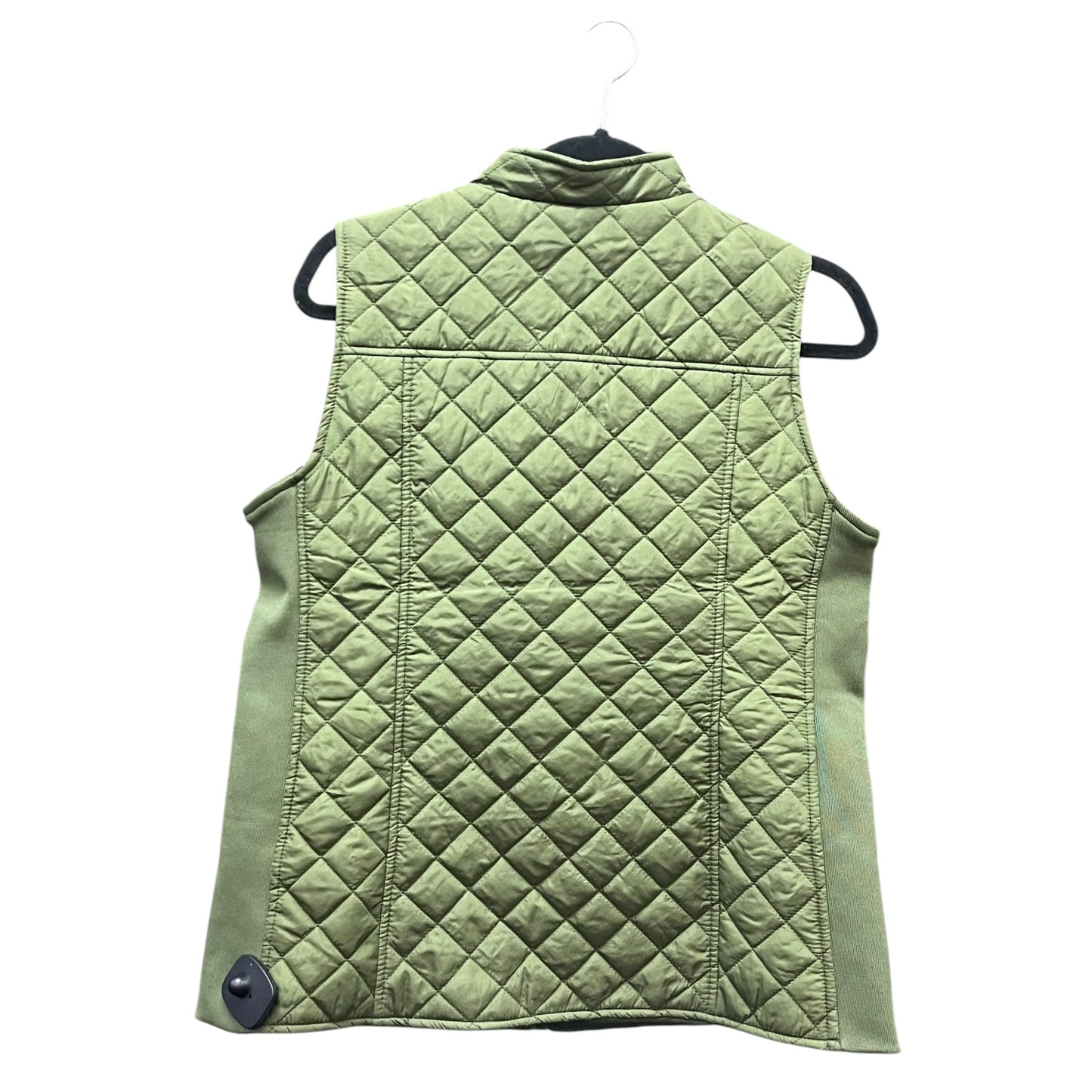 Vest Puffer & Quilted By Kim Rogers In Green, Size: S