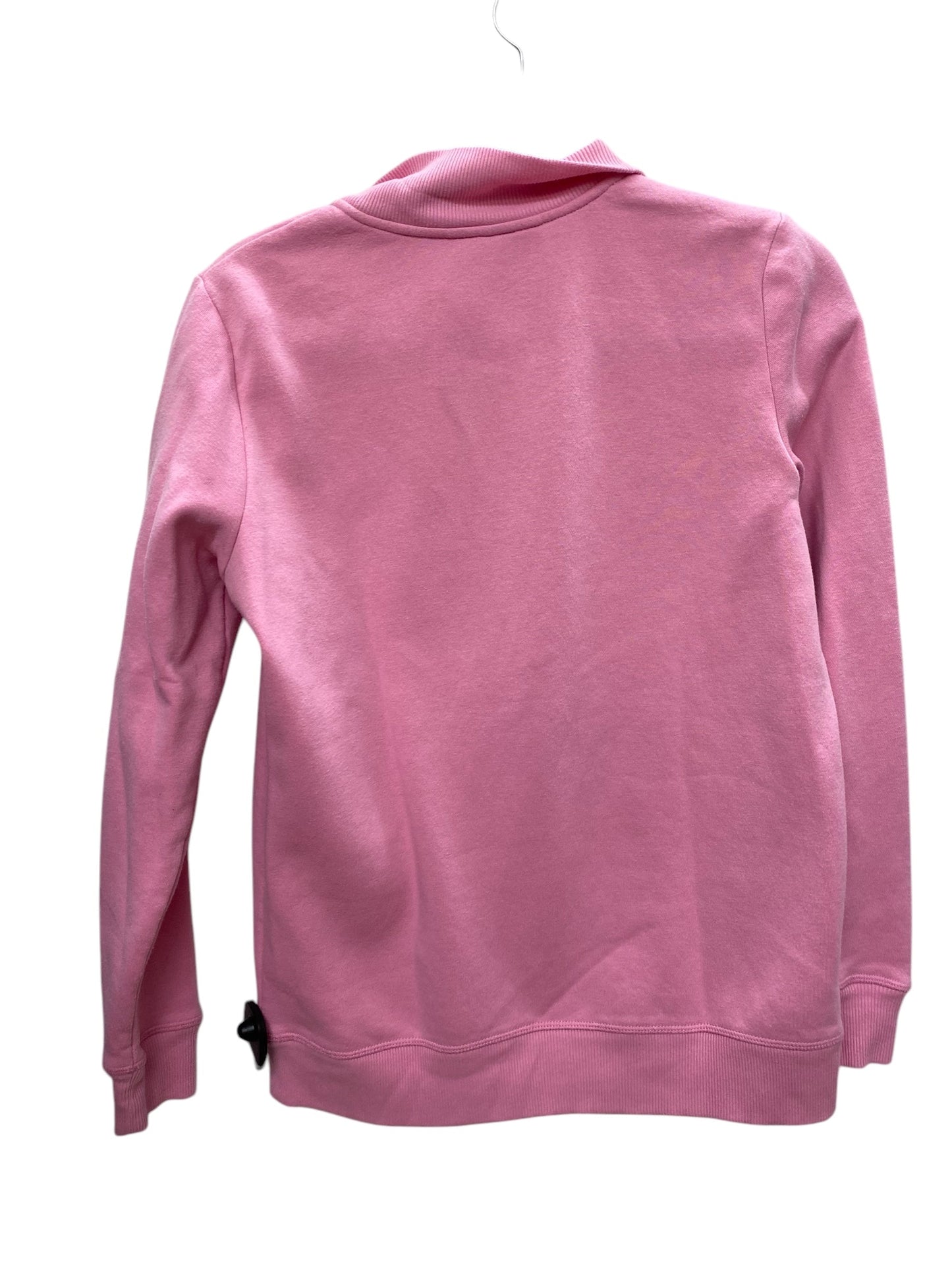 Sweatshirt Collar By Karen Scott In Pink, Size: S