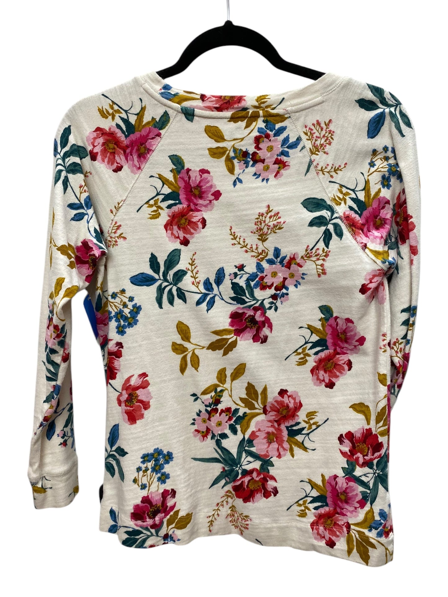 Top Long Sleeve By Loft In Floral Print, Size: Sp