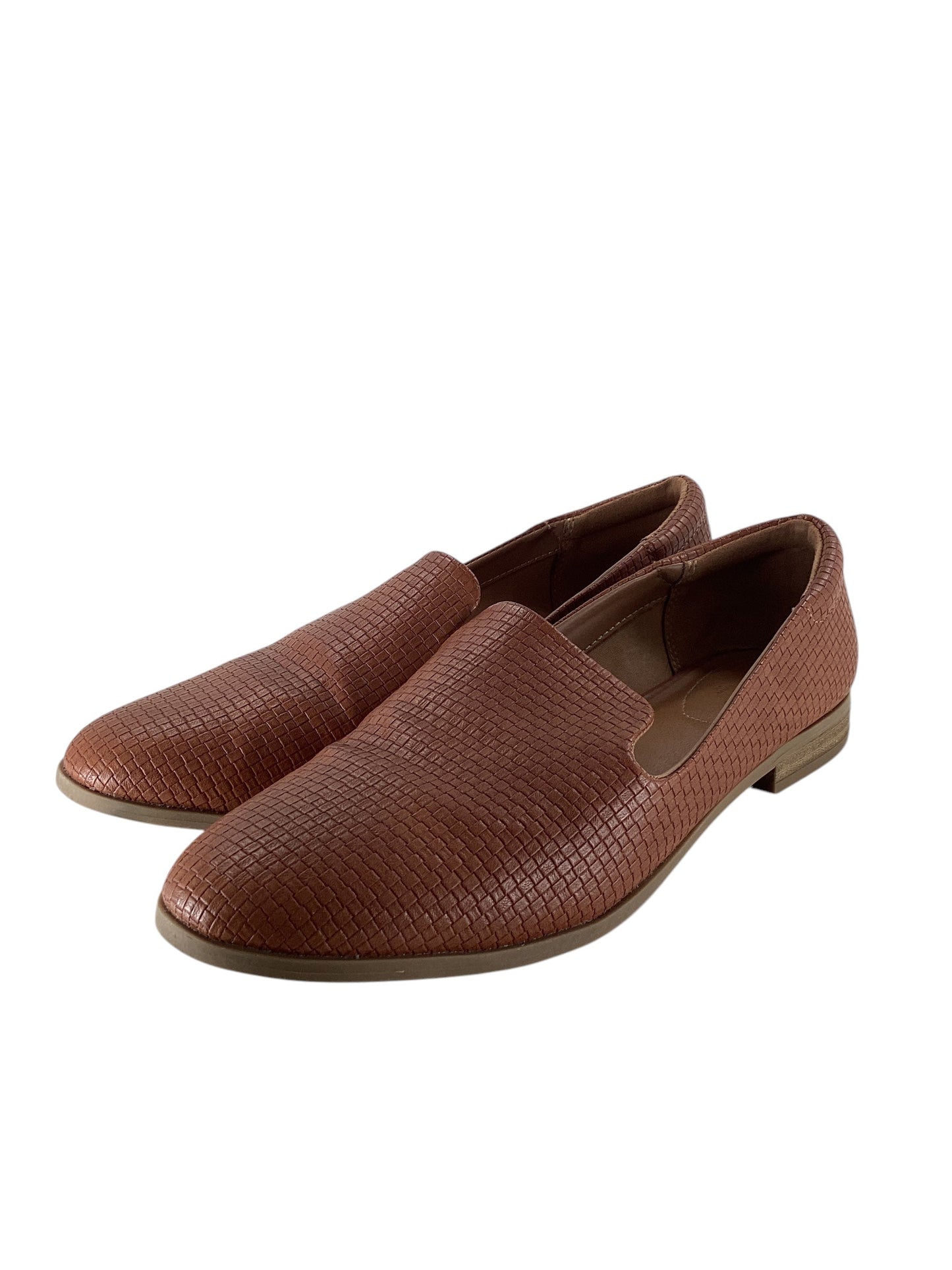 Shoes Flats By Universal Thread In Brown, Size: 9.5