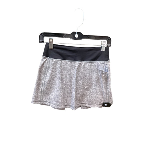 Athletic Skirt By Lululemon In Grey, Size: 2