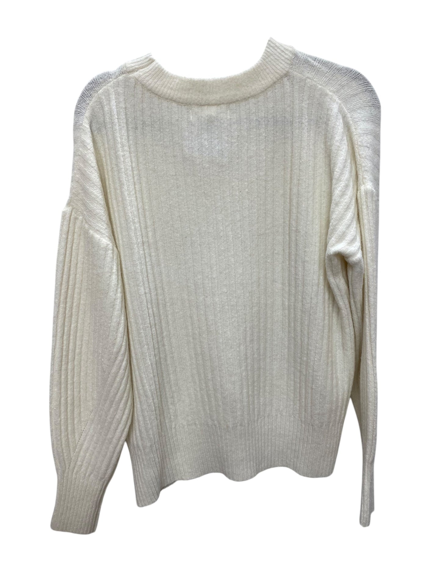 Sweater By Workshop In Cream, Size: L