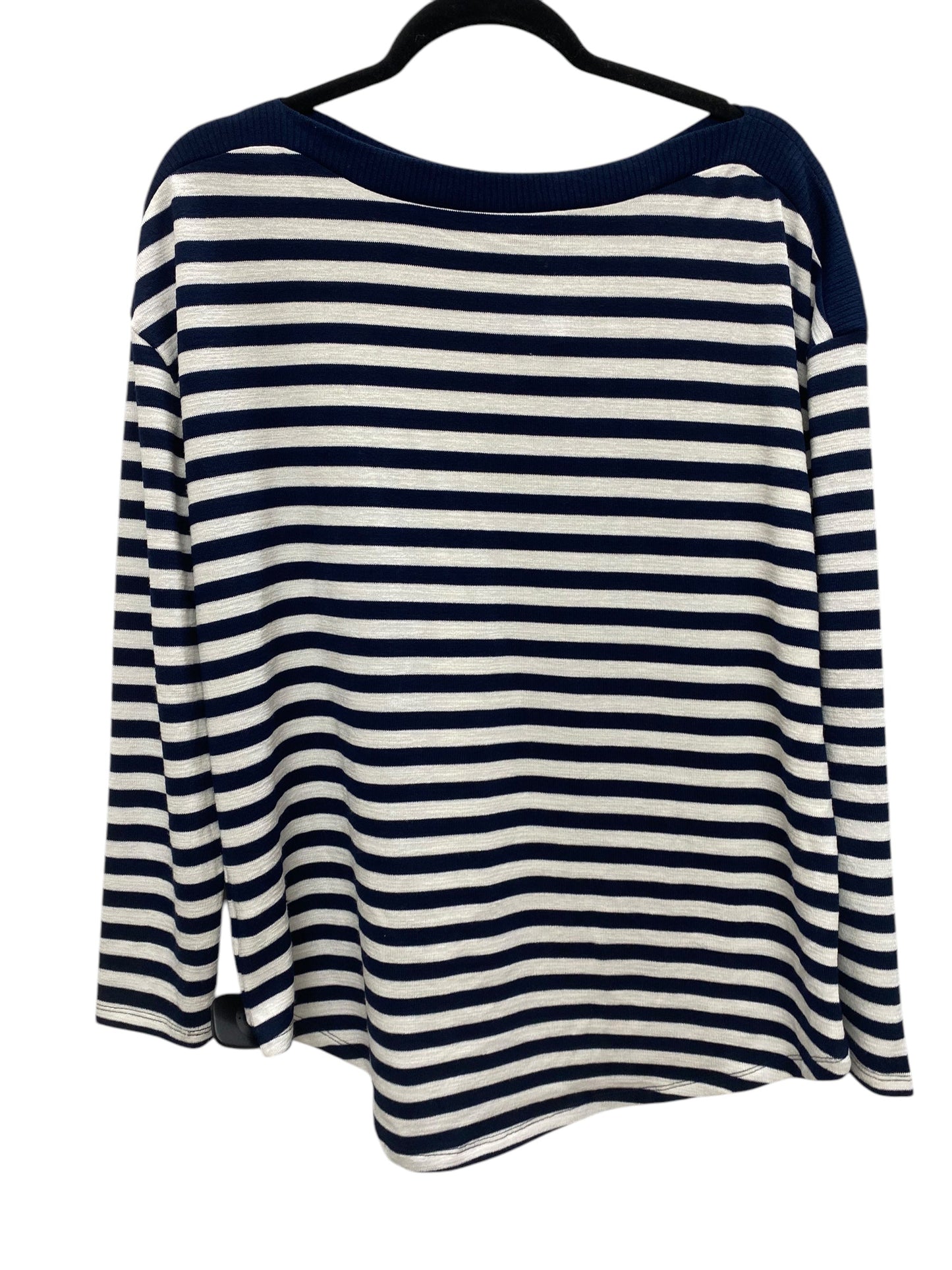 Sweater By Time And Tru In Striped Pattern, Size: L