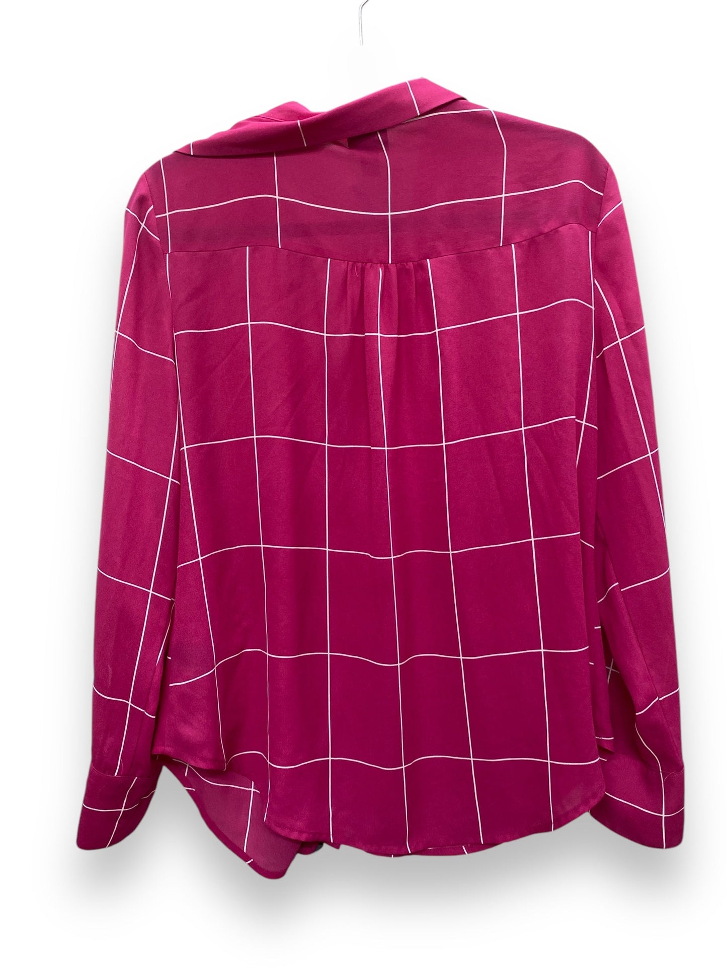 Top Long Sleeve By Worthington In Pink, Size: L