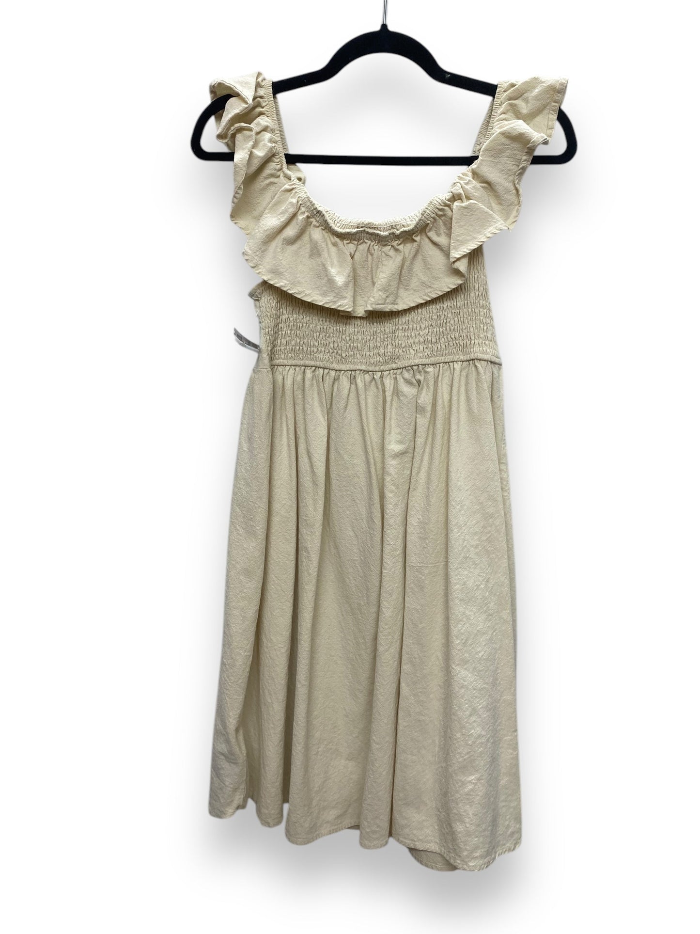 Dress Casual Short By Cupshe In Cream, Size: L