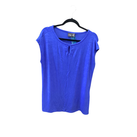 Top Sleeveless By Chicos In Blue, Size: 2