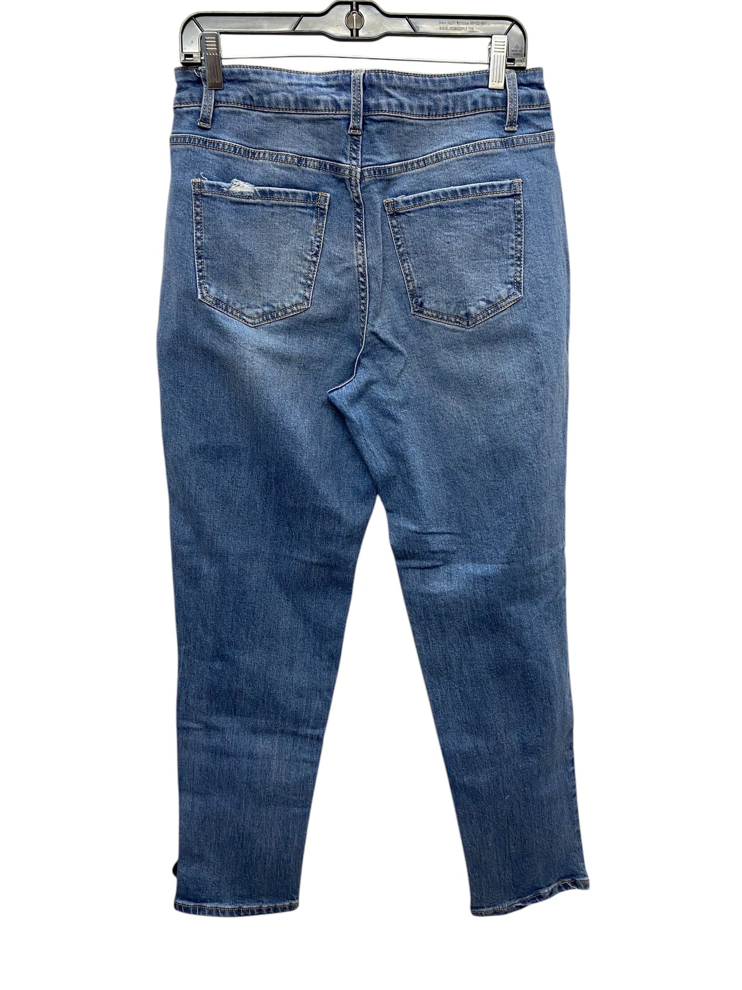 Jeans Skinny By Time And Tru In Blue Denim, Size: 8