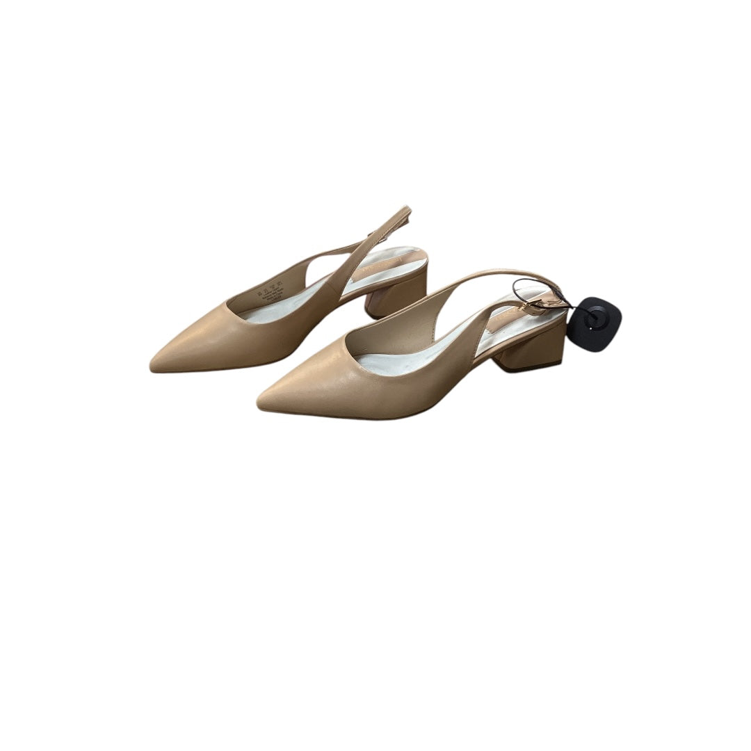 Shoes Heels Block By Franco Sarto In Beige, Size: 9