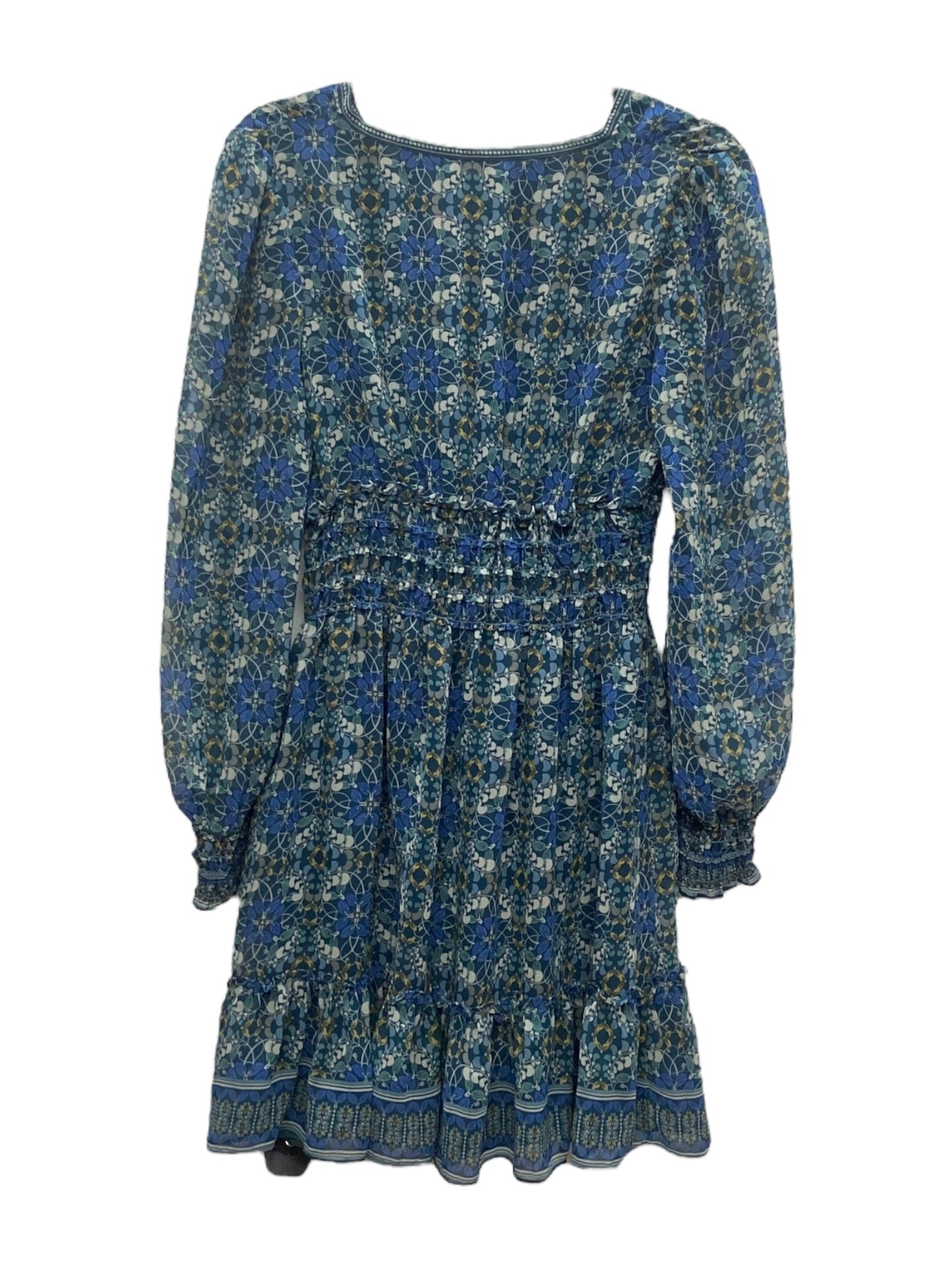 Dress Casual Short By Max Studio In Blue, Size: M