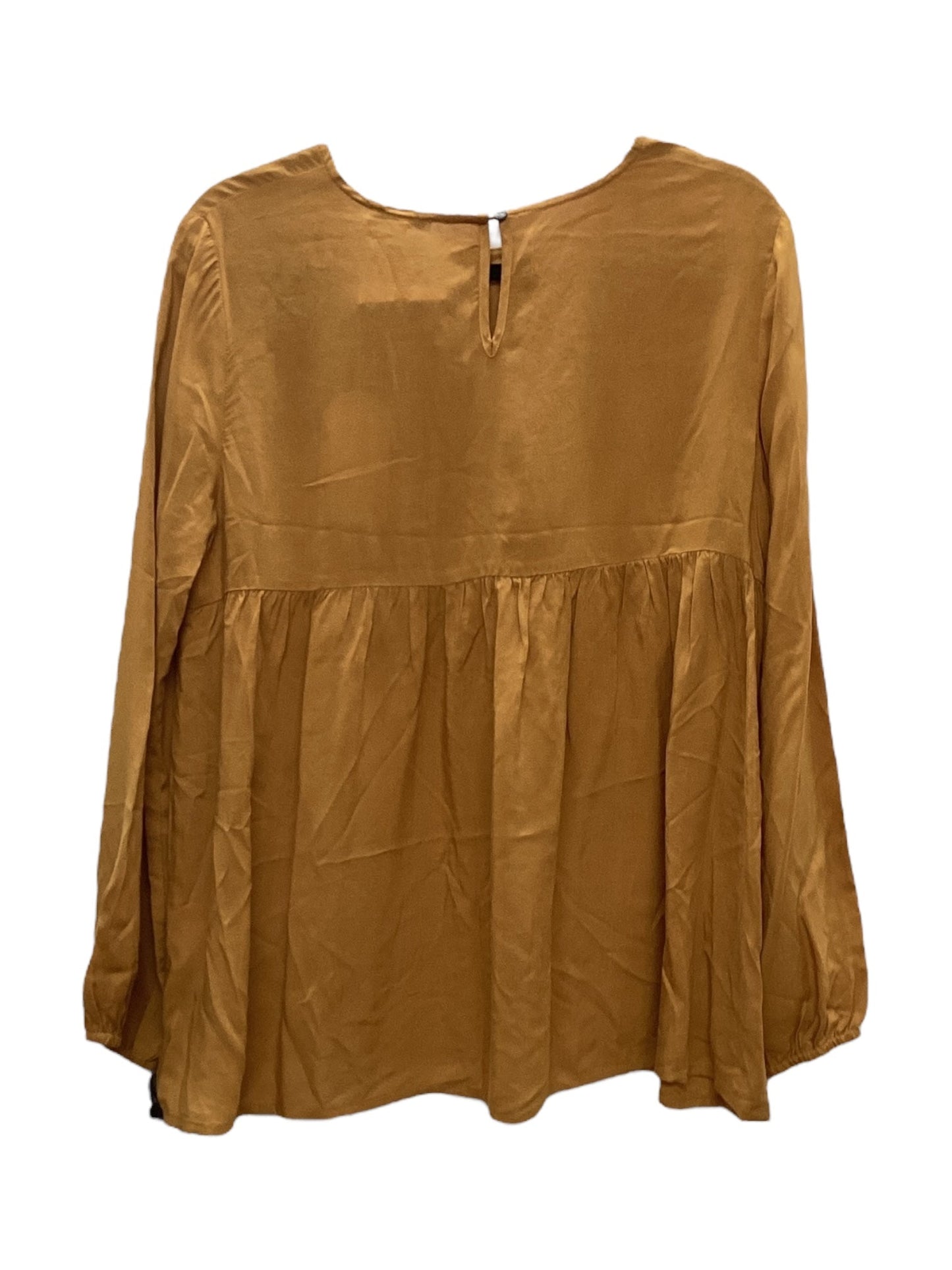 Top Long Sleeve By Jodifl In Yellow, Size: M