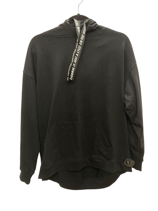 Sweatshirt Hoodie By Cmc In Black, Size: M