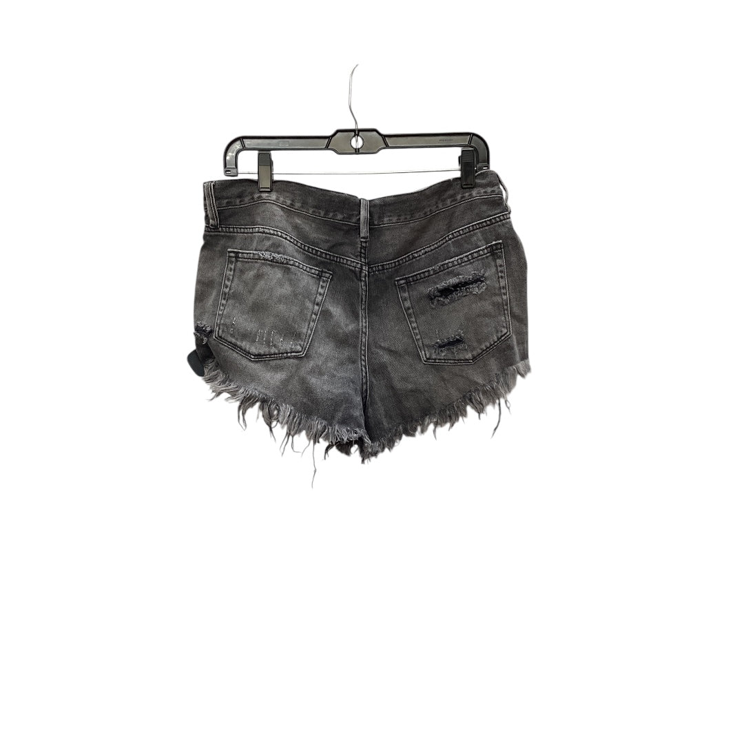 Shorts By Free People In Black Denim, Size: 8