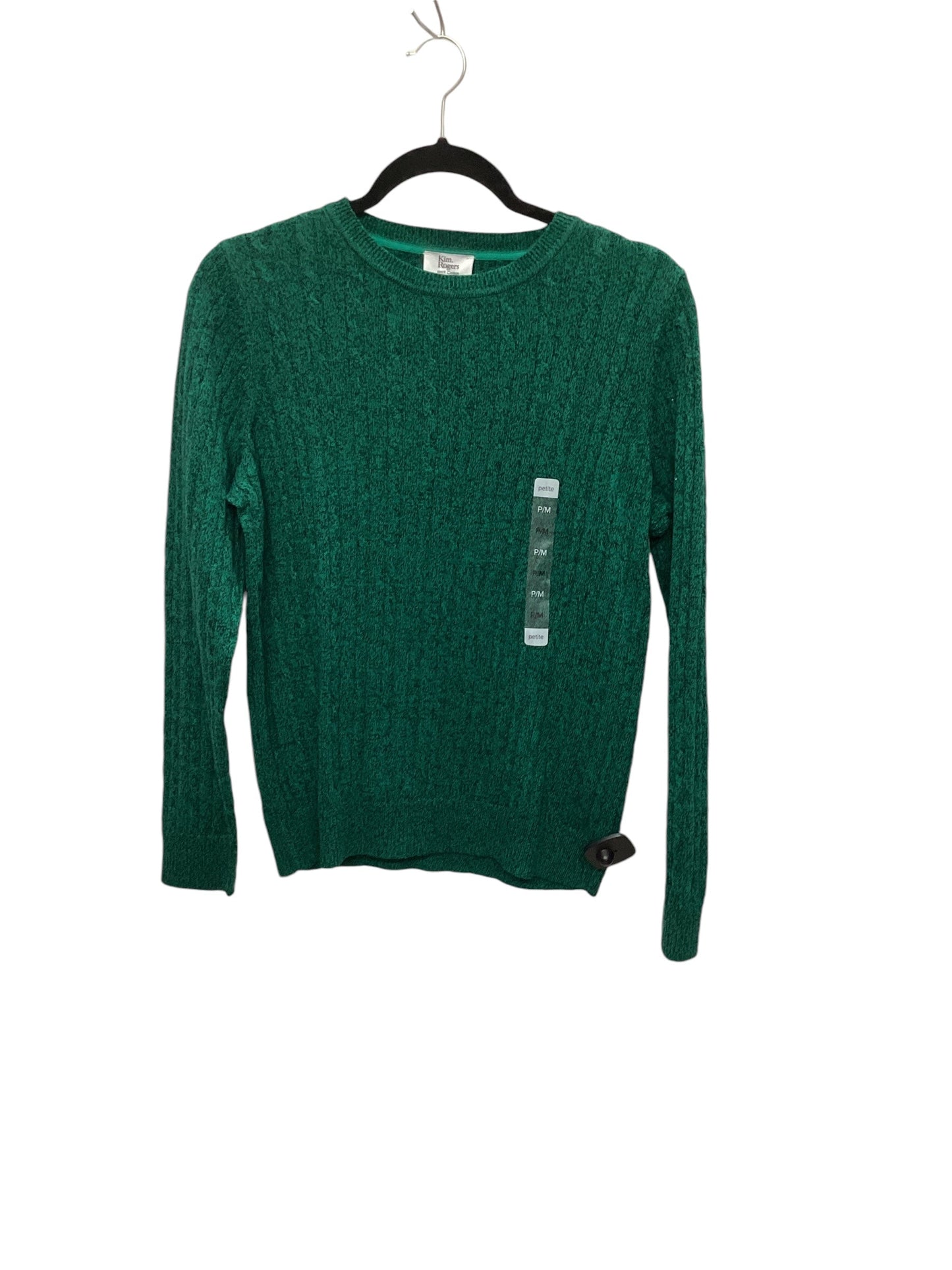 Sweater By Kim Rogers In Green, Size: Mp