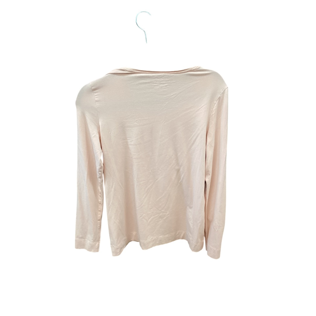 Top Long Sleeve By Chicos In Pink, Size: S