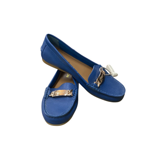 Shoes Flats By Coach In Blue, Size: 7.5