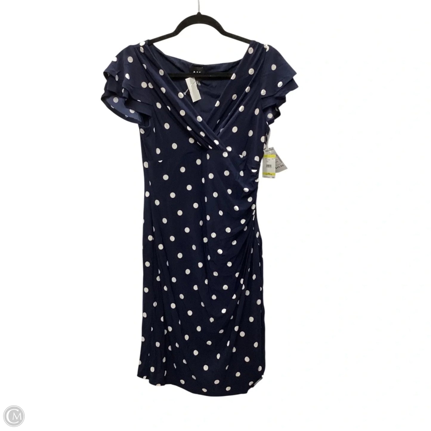 Dress Casual Midi By Cmb In Polkadot Pattern, Size: M