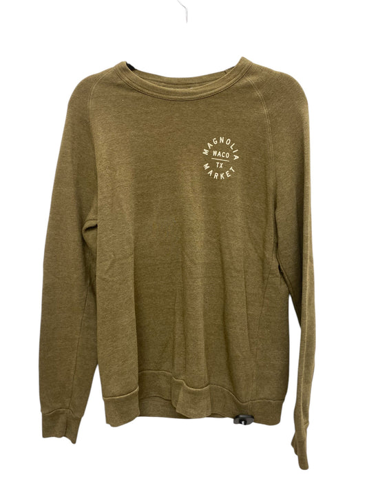 Sweatshirt Crewneck By Alternative In Brown, Size: L