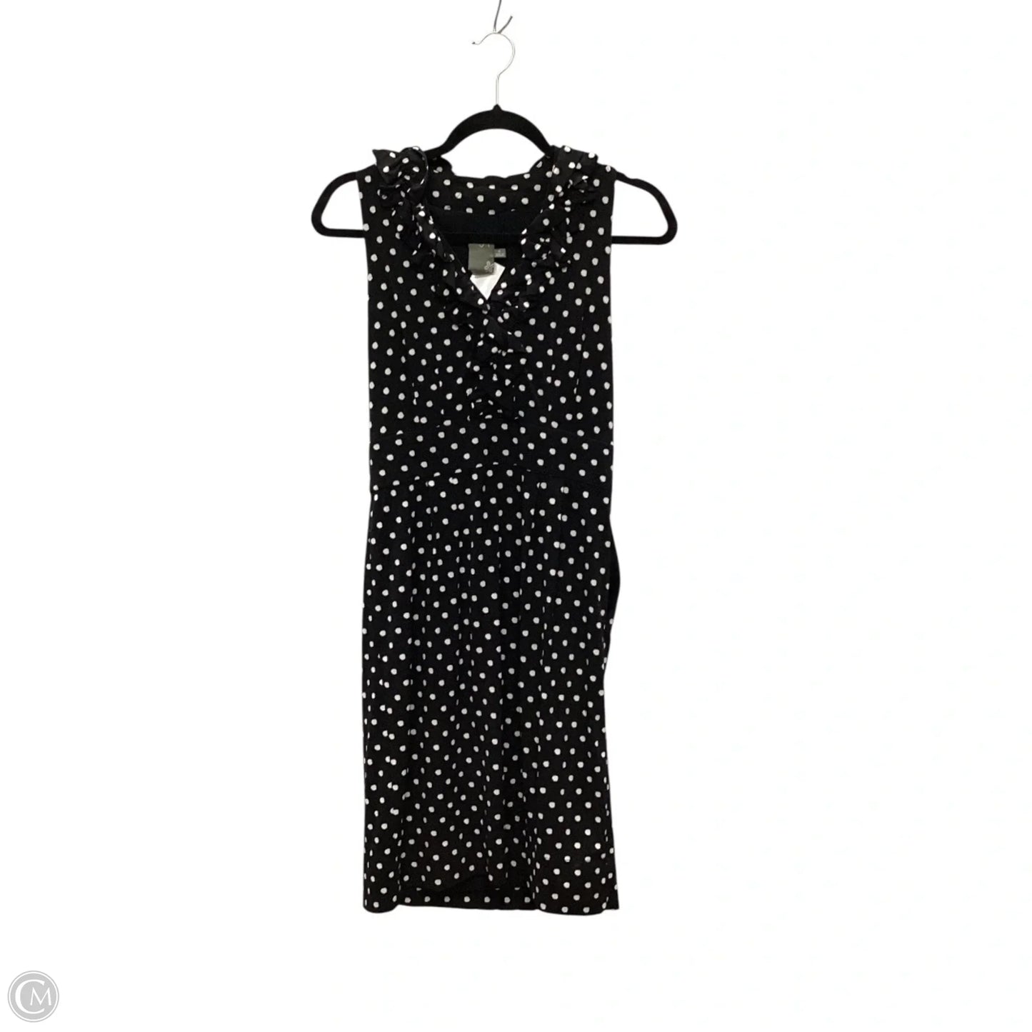 Dress Casual Midi By Taylor In Polkadot Pattern, Size: 6