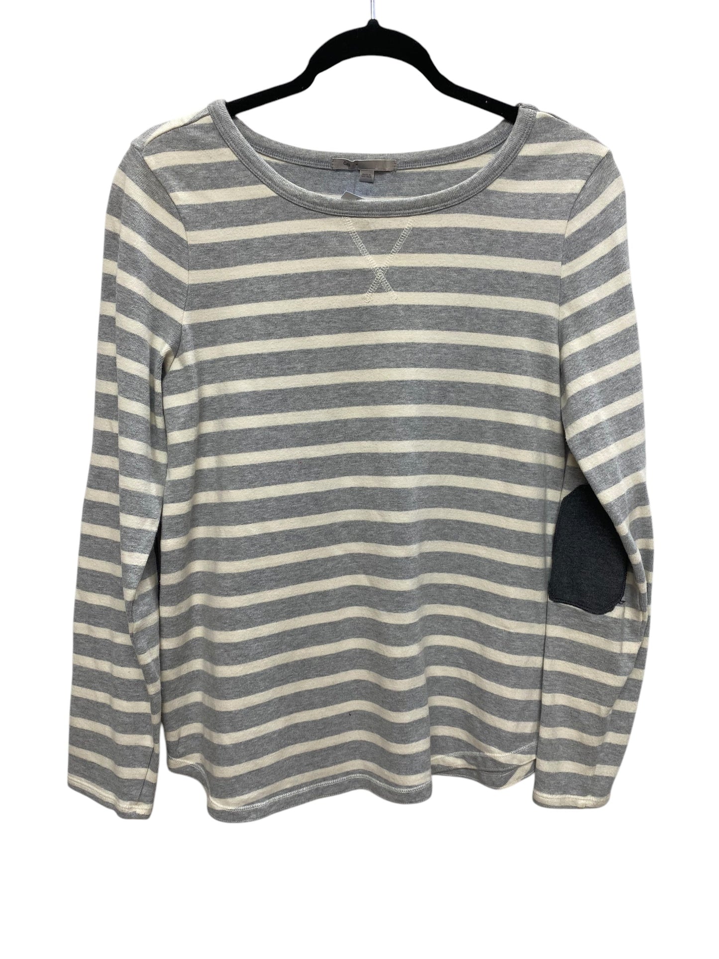 Top Long Sleeve By Gap In Grey, Size: M