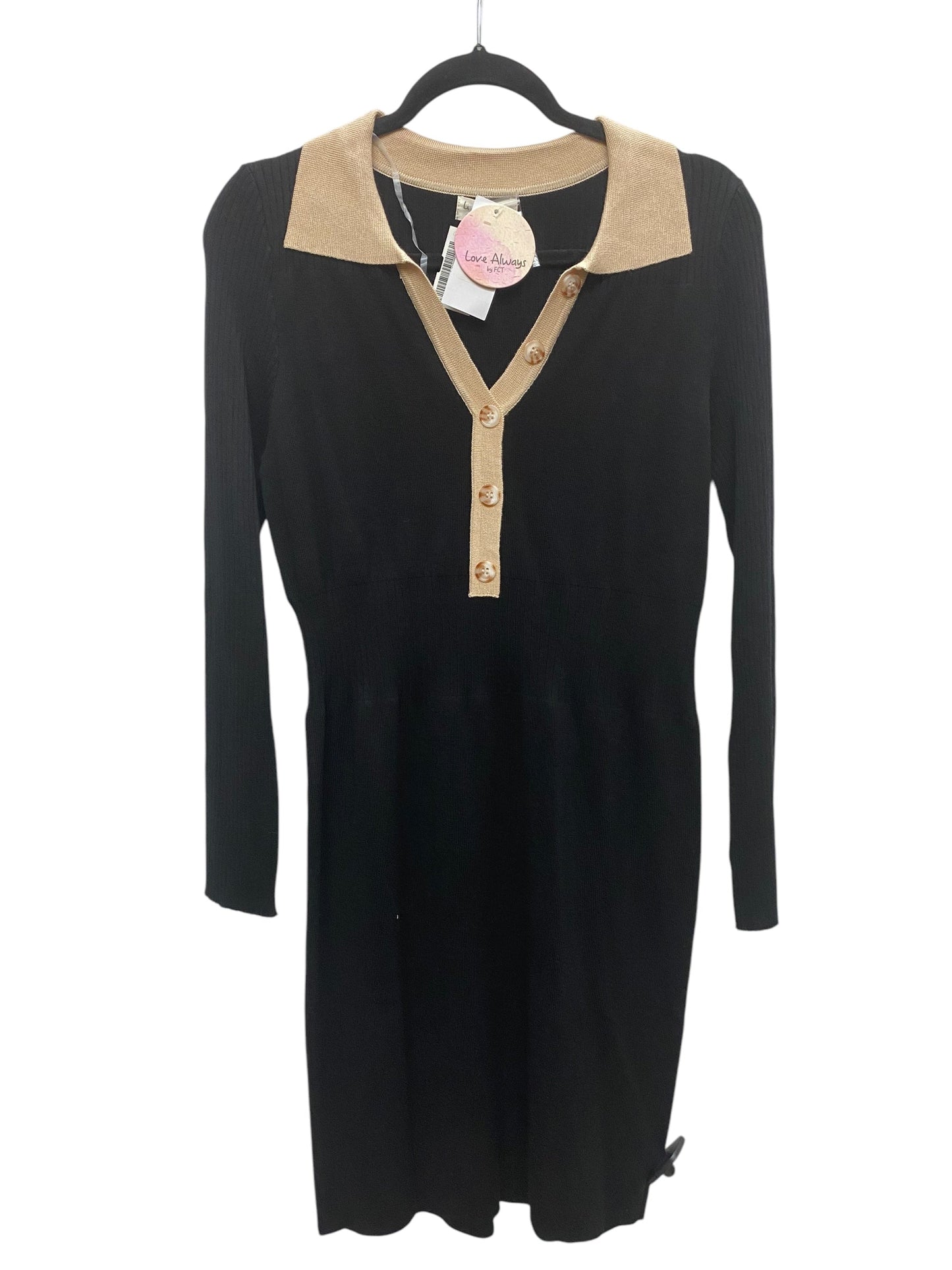 Dress Sweater By Cmc In Black, Size: 2x