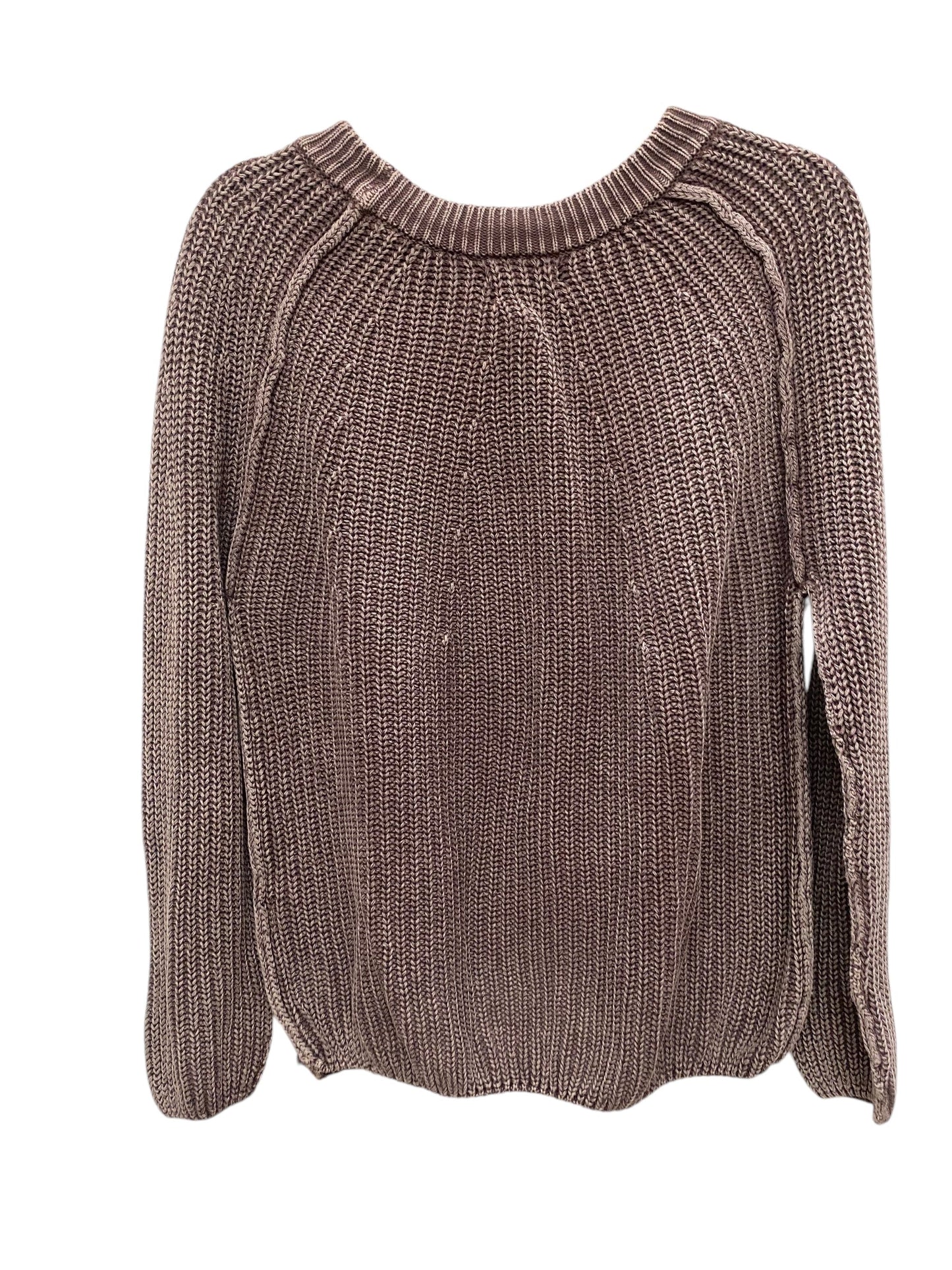 Sweater By Clothes Mentor In Purple, Size: L