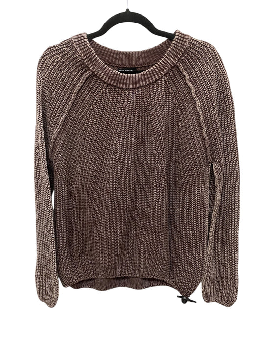 Sweater By Clothes Mentor In Purple, Size: L