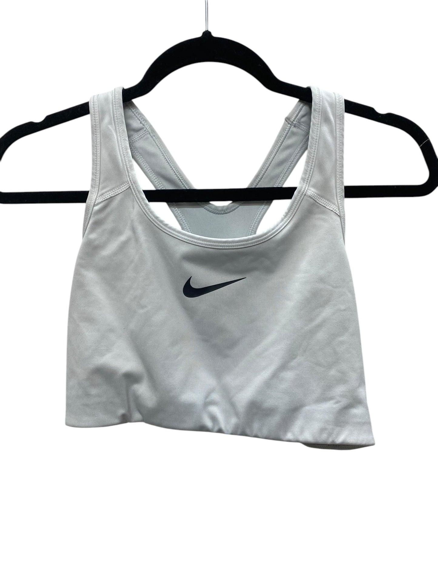 Athletic Bra By Nike Apparel In Grey, Size: L