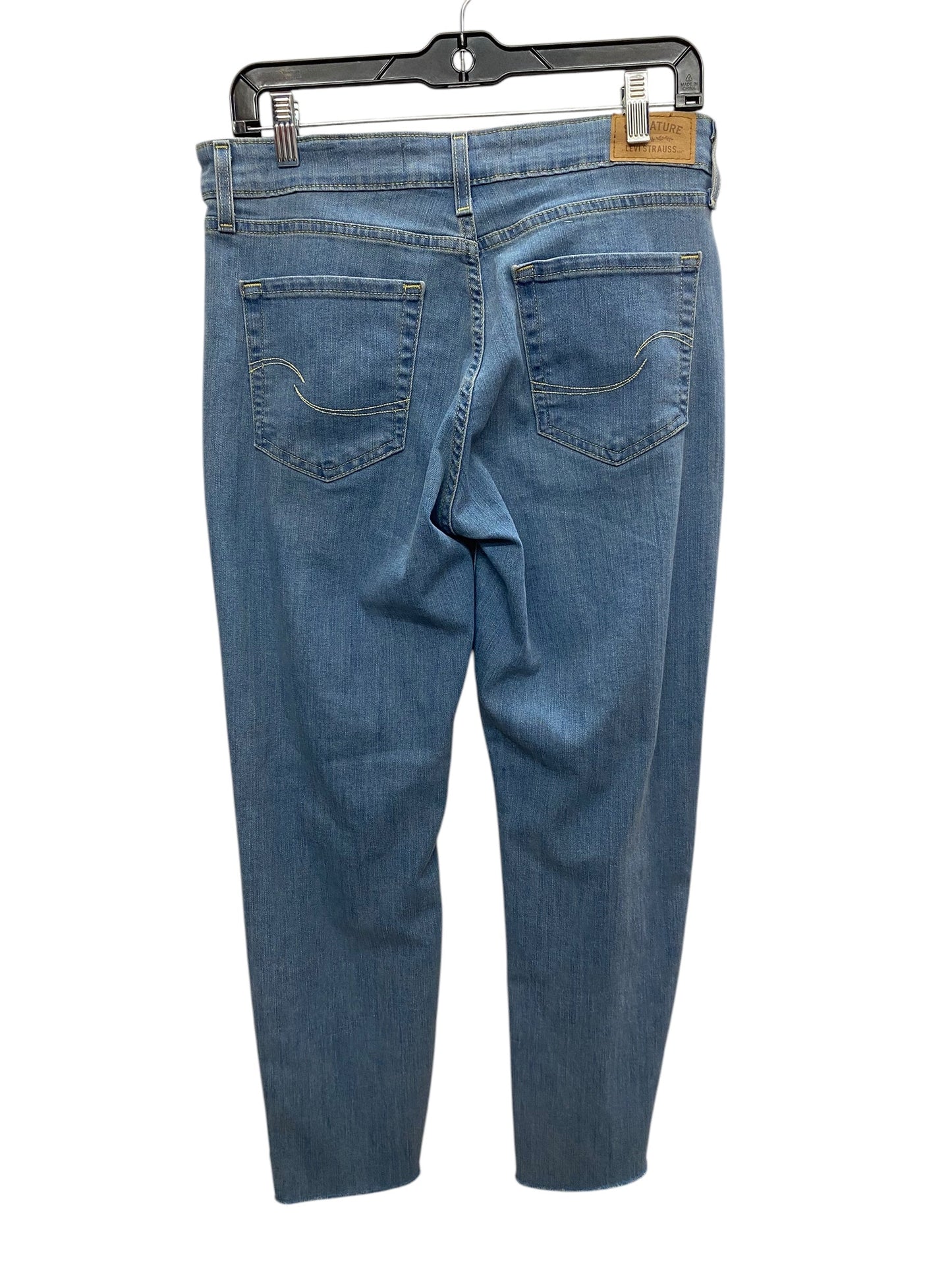 Jeans Straight By Levis In Blue, Size: 8