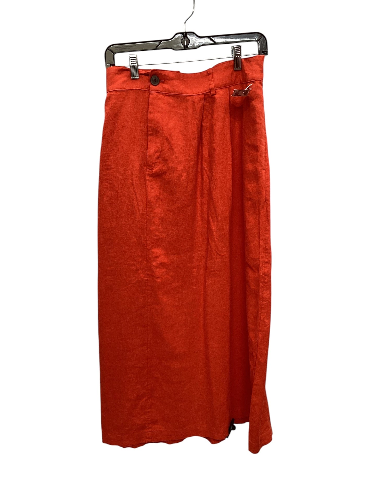 Skirt Maxi By A New Day In Orange, Size: Xxl