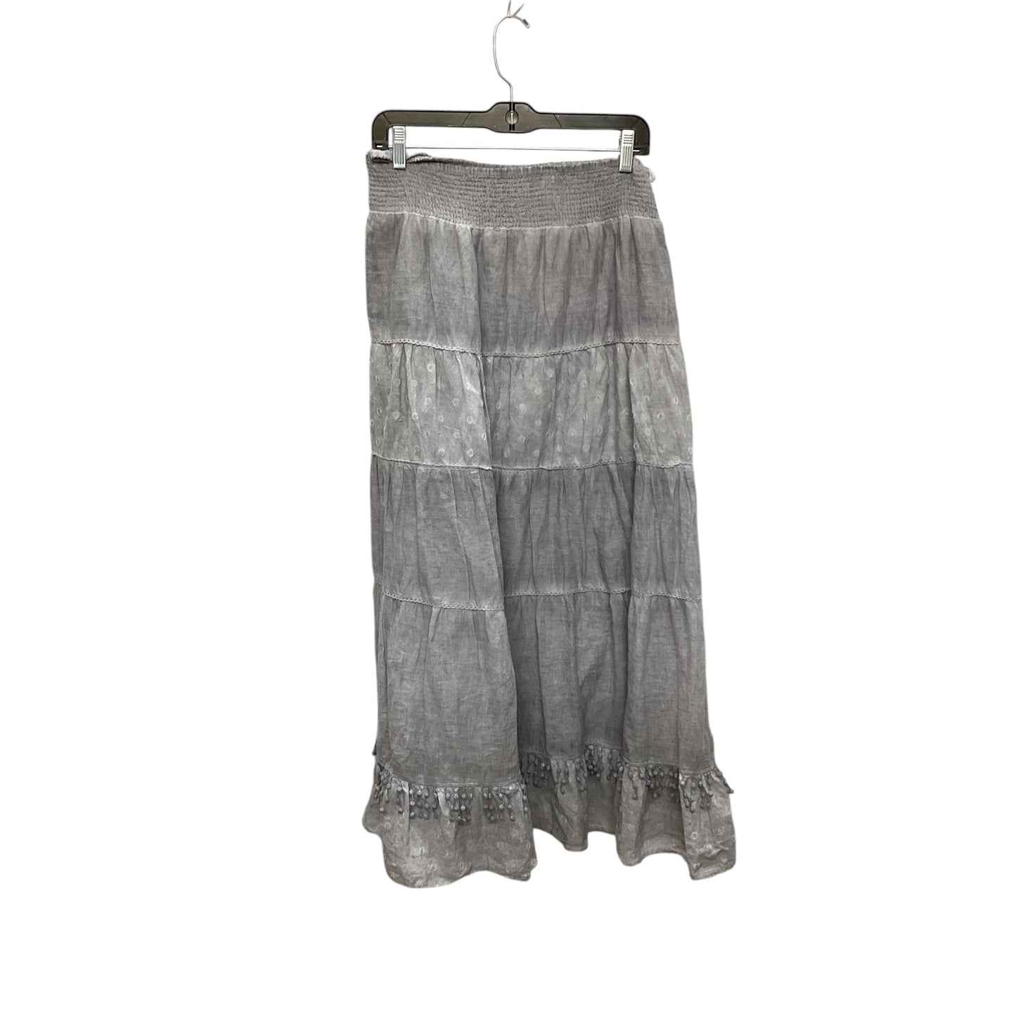 Skirt Maxi By Coldwater Creek In Grey, Size: 1x