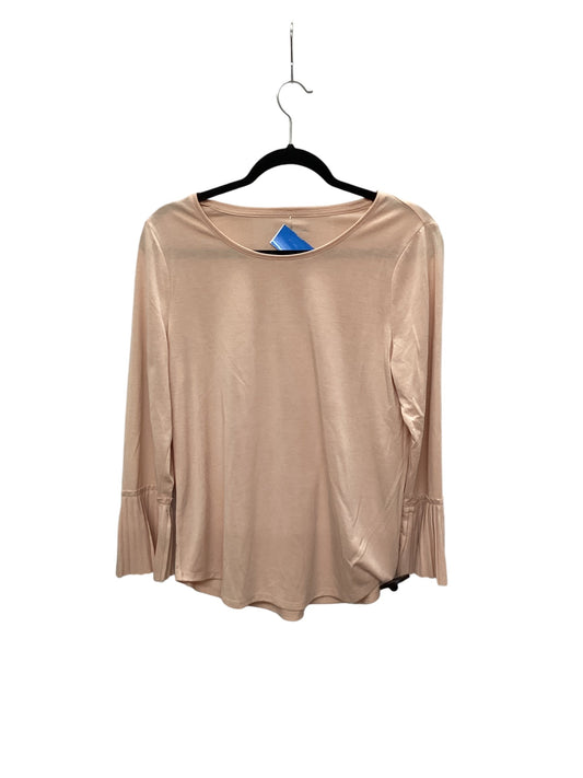 Top Long Sleeve By Chicos In Pink, Size: S